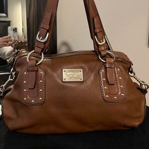 Michael Kors Brown Leather Handbag